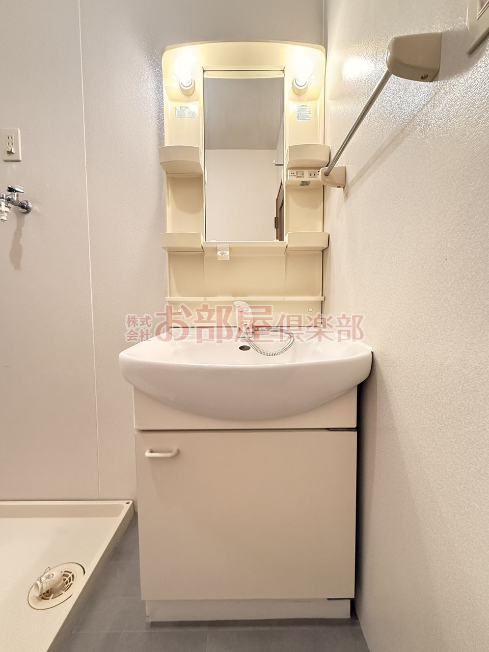セジュール未来B棟の洗面所|使いやすい洗面所です