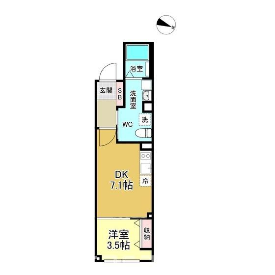 シャインパーク錦糸町の間取り
