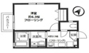 【間取り】 | バストイレ別！1Kのお部屋です