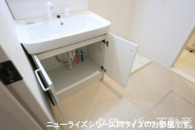 ベルクビューの洗面所