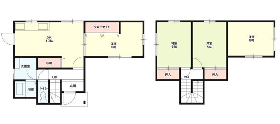 加古川市平岡町土山　　　JR「土山駅」徒歩9分の間取り