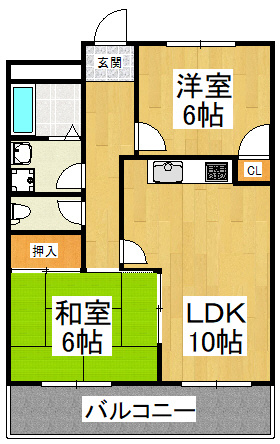 【間取り】 | メゾンベルエール
