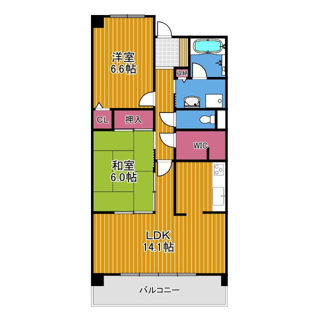 ステラコートの間取り