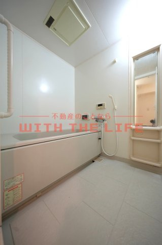 第33上野ビル【キャッシュバック対象物件】の浴室|日々の疲れを癒すお風呂付です