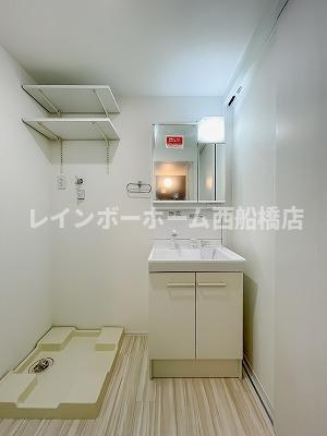 クロレ南流山Ⅲの独立洗面台