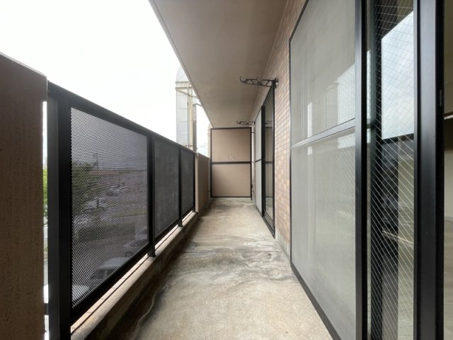 レジデンス山地のバルコニー