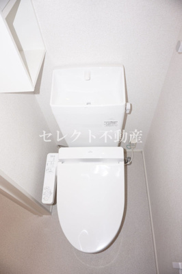 【トイレ】 | シャンパーニュＡ | 【シャンパーニュＡ】落ち着いたトイレです