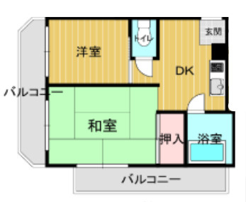 ビーフェリスの間取り