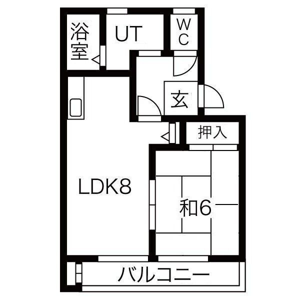 アムールハイツの間取り