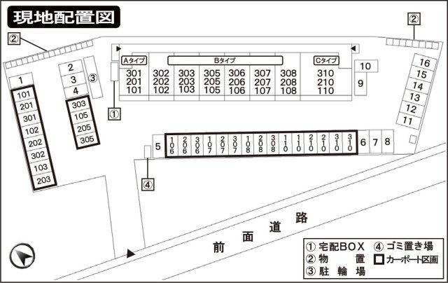 ヒルズレジデンシャルD21の地図