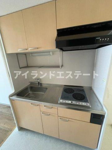 コンチェル上越　バストイレ別　陽当たり良好　オートロック　のキッチン