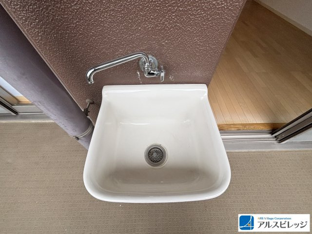 ラヴィドール志木のバルコニー|水栓あり