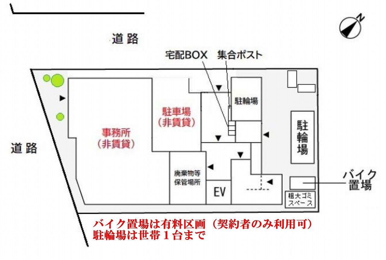 ロータス　ザ・レジデンス入谷の駐車場