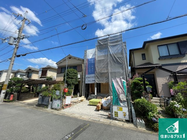 ★5(土)6(日)現地見学可能！★宇治市槇島町一ノ坪　限定1邸の外観|現在の進捗状況です！順調に作業進行中、完成が待ち遠しいです！詳細の間取り等、お気軽にお問い合わせください！