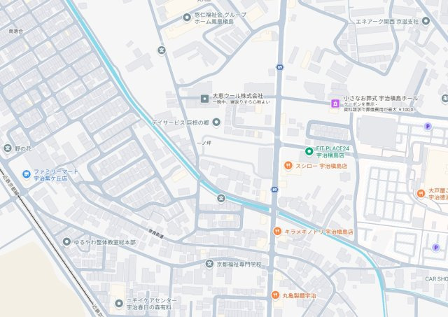 ★5(土)6(日)現地見学可能！★宇治市槇島町一ノ坪　限定1邸の地図