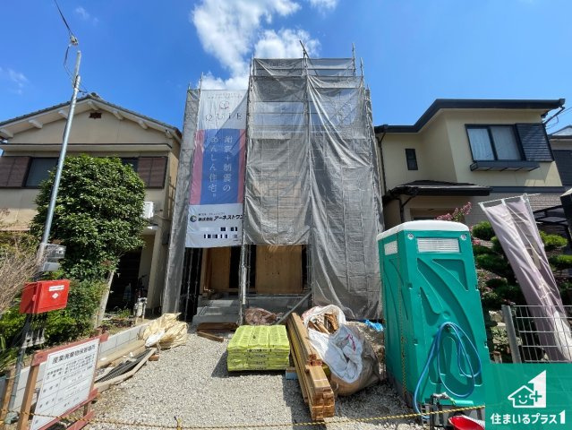 ★5(土)6(日)現地見学可能！★宇治市槇島町一ノ坪　限定1邸の外観|現在建築中！落ち着いた街並みで新生活を始めることが出来そう！周辺の物件も併せてご紹介させて頂きます！