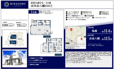 【地図】 | 【仲介手数料無料】市川市八幡　新築戸建て | 仲介O円団では掲載物件以外も仲介手数料無料にてご購入いただけます！