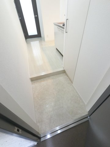 クリスタルの玄関