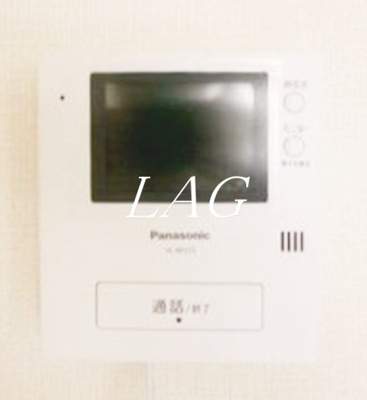【セキュリティ】 | クレールメゾン | モニター付きインターフォンです。