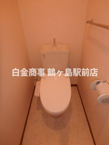 セジュール浅羽野のトイレ|同じ間取り別の部屋の写真になります