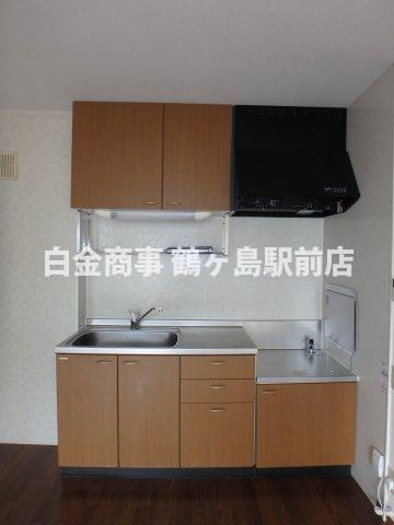 セジュール浅羽野のキッチン|同じ間取り別の部屋の写真になります