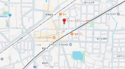 【地図】 | ライオンズマンション高槻