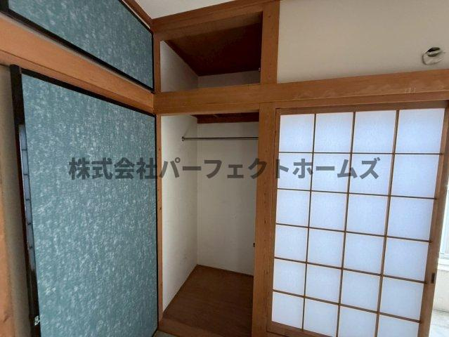 春日町戸建　賃貸の収納|収納スペース豊富です