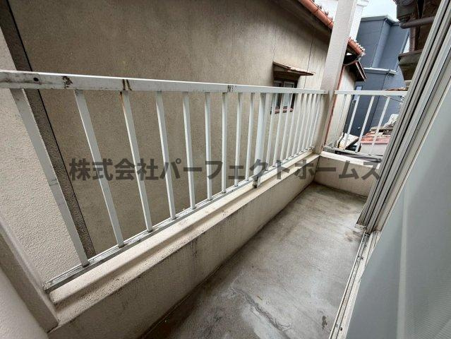 春日町戸建　賃貸のバルコニー|陽当たり良好なバルコニーです