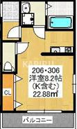 クライス横堤の間取り