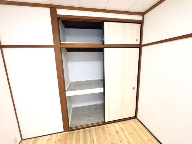 河原城貸家の収納