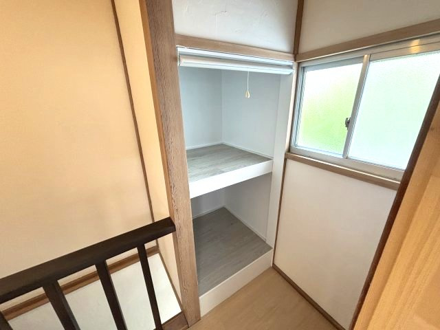 河原城貸家の収納