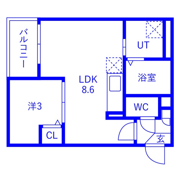 Jack miyaharaⅡの間取り