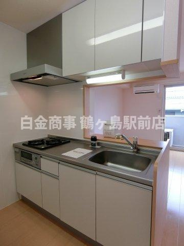 ルミエルＳのキッチン|同じ間取りの別の部屋の写真になります