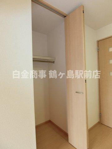 ルミエルＳの収納|同じ間取りの別の部屋の写真になります