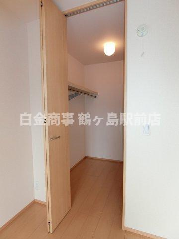ルミエルＳの収納|同じ間取りの別の部屋の写真になります