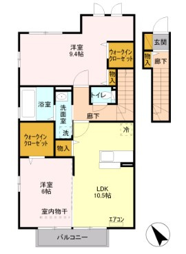 ルミエルＳの間取り