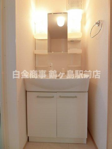 ルミエルＳの独立洗面台|同じ間取りの別の部屋の写真になります