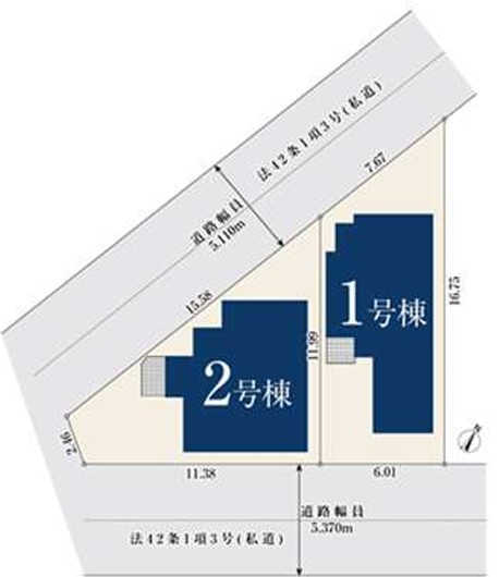 練馬区東大泉2丁目　新築一戸建　西武池袋線　大泉学園の外観