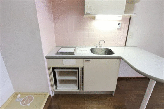 ＹＲレジデンスのキッチン|お料理しやすいキッチンです