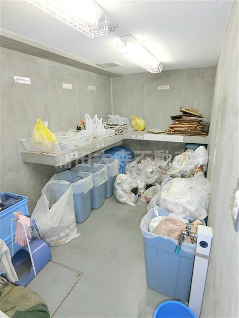 メイクスデザイン蒲田ウエストのその他共用部分|曜日時間関係なくゴミ捨て可能な敷地内ゴミ捨て場！