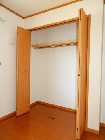 グッディ亀山Ａの収納|専用の収納スペースです