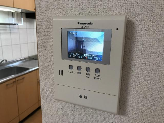 ベルジュ・シュシュの内装|カメラ付インターホン
