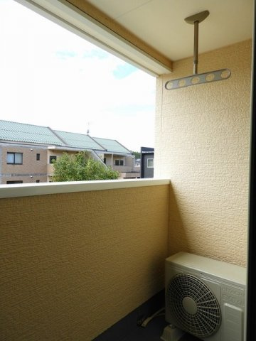 クロガネＡのバルコニー|バルコニー付きです