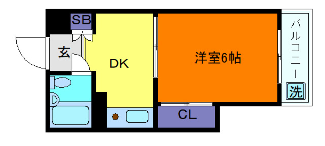 ドルフ西岡本の間取り