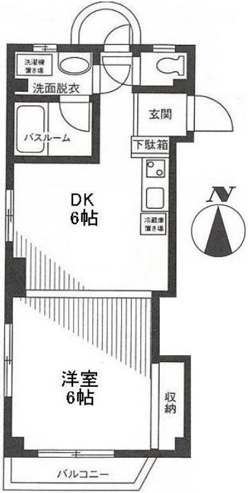 パインクレスト富士見台の間取り