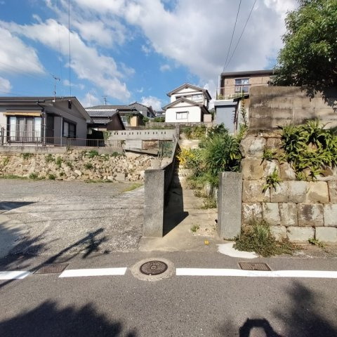白南風町土地の外観