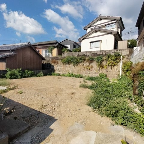 白南風町土地の外観