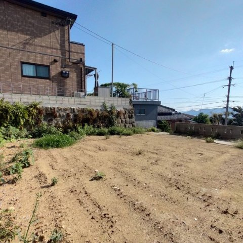 白南風町土地の外観
