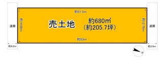 【土地図】 | 大津市和邇北浜672-4　売土地