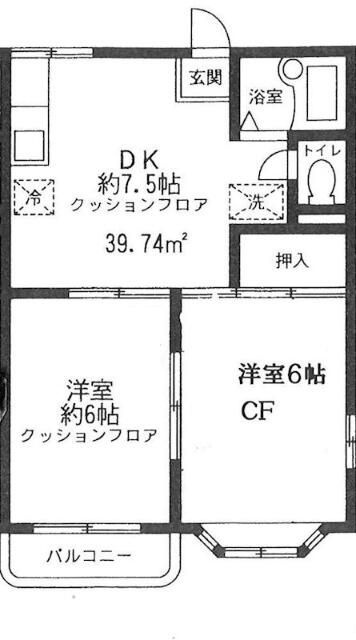 東村山市久米川町５丁目のアパート